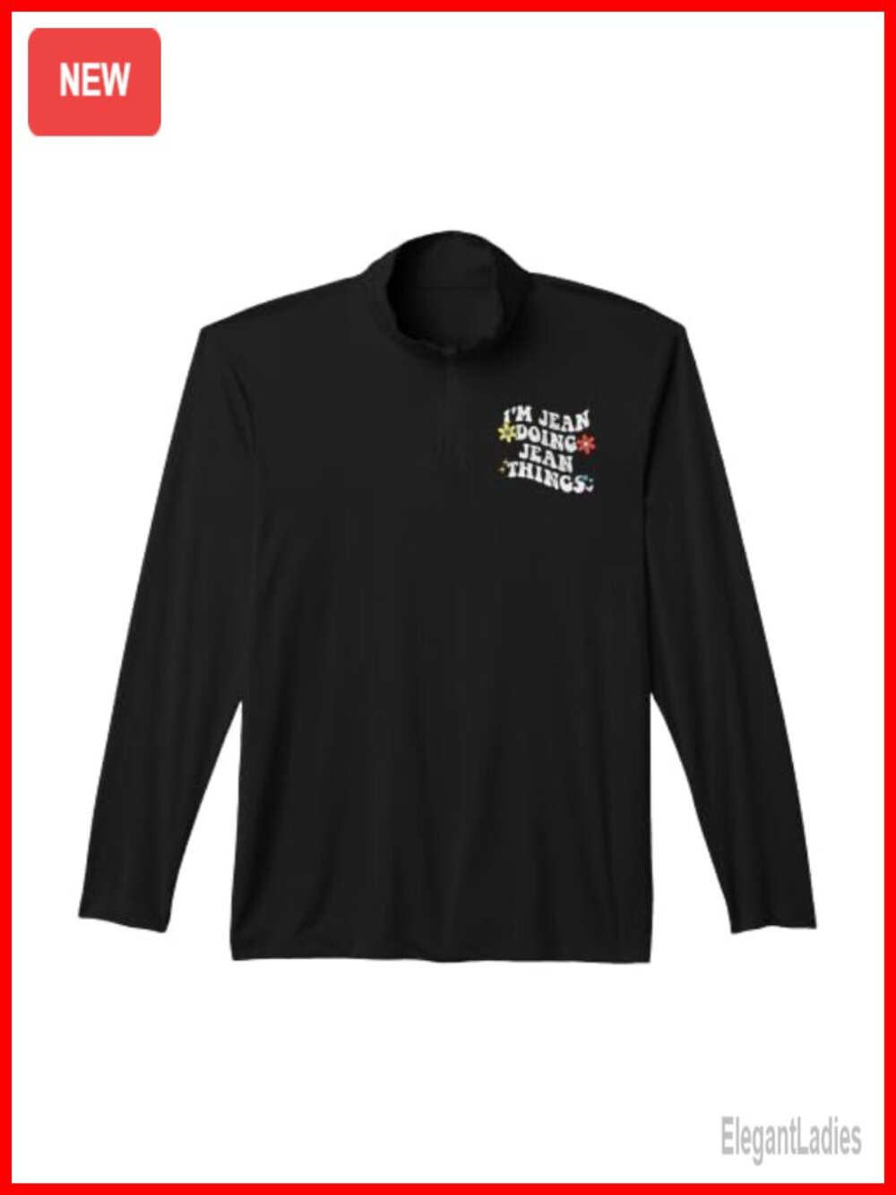 Women's Performance Quarter-Zip Top 100% Polyester Moisture-Wicking UPF 50 Long